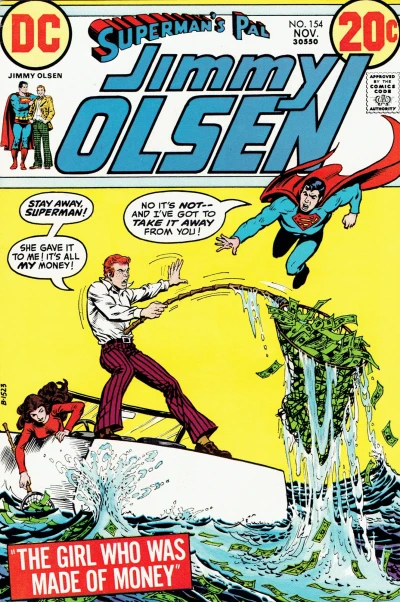 Cover of Olsen the Red Last of the Vikings; The Girl who was Made of Money