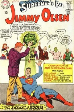 The Arena of Doom! / Bizarro-Jimmy, Rock-'N'-Roll Star! / 'Oracle' Olsen's Future Scoops!