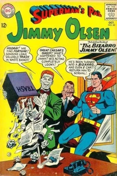 The Bizarro Jimmy Olsen! / Jimmy Olsen's Double-Trouble!