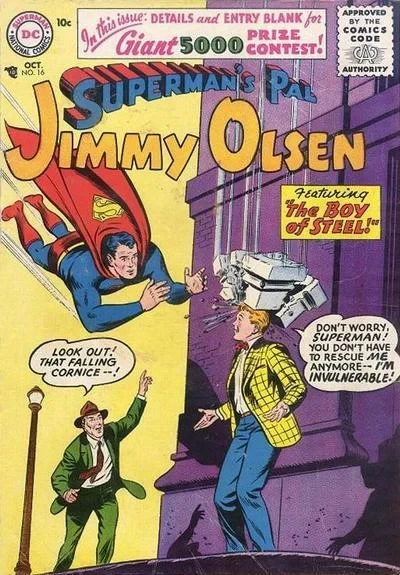 Cover of The Boy of Steel!