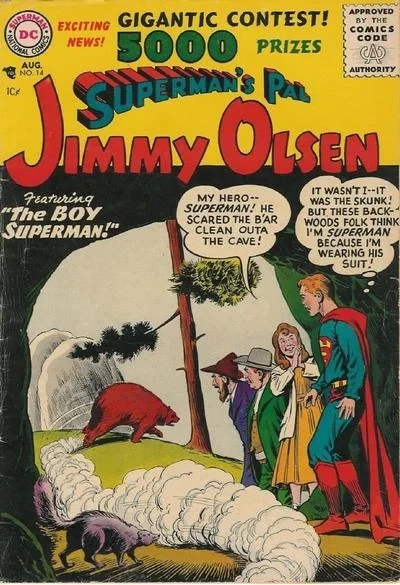Cover of The Boy Superman!