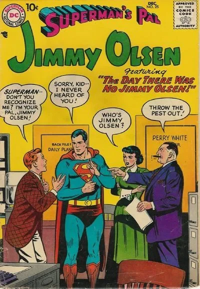 Cover of The Day There Was No Jimmy Olsen