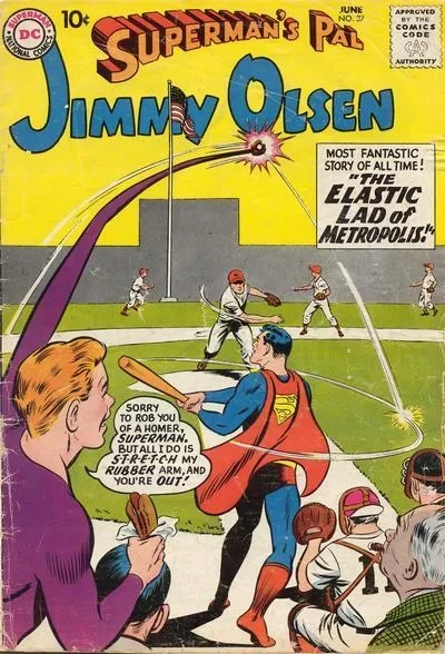 Cover of The Elastic Lad of Metropolis!