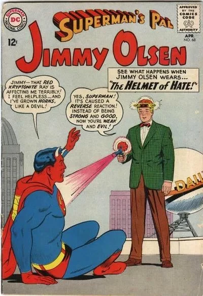 Cover of The Helmet of Hate!