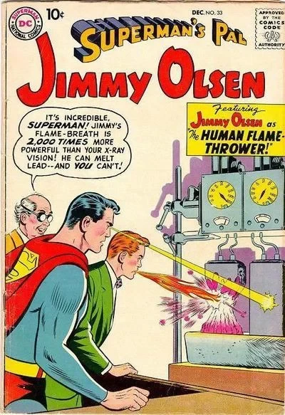Cover of The Human Flame-Thrower!