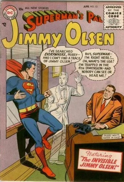 Cover of The Invisible Jimmy Olsen