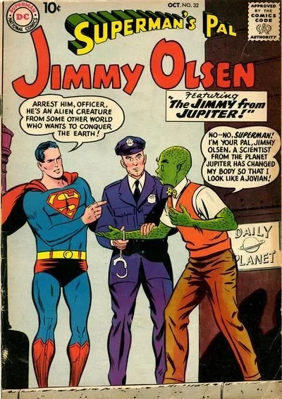 Cover of The Jimmy Olsen from Jupiter