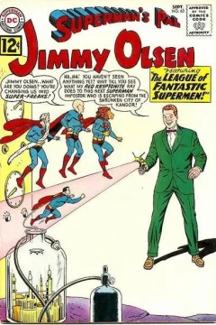 The League of Fantastic Supermen / Jimmy Olsen, Editor-In-Chief! / The Tom Thumb Jimmy Olsen!
