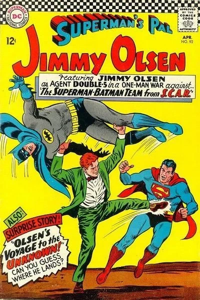 Cover of The Man from S.C.A.R. ; Jimmy Olsen's Journey to Nowhere!