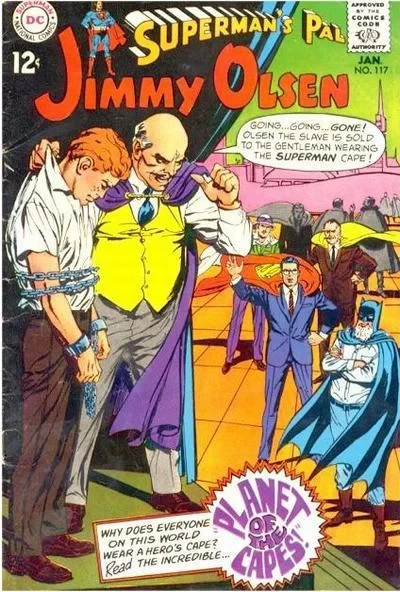 Cover of The Planet of the Capes! ;   	  The Son of Jimmy Olsen!