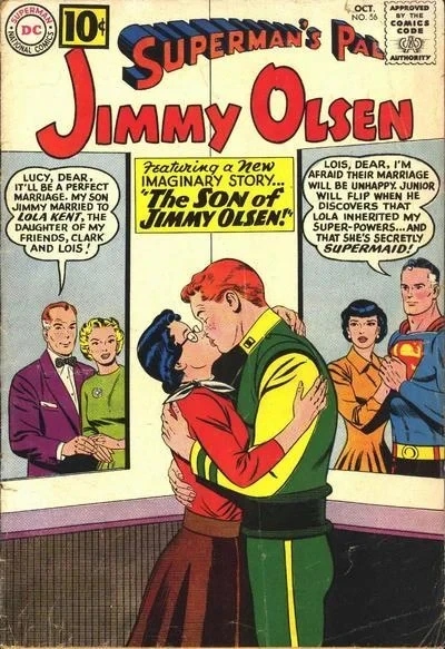 Cover of The Son of Jimmy Olsen!