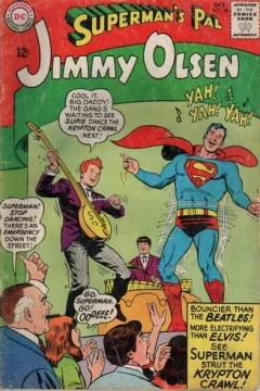 The Swinging Superman! : See Superman Strut the Krypton Crawl!