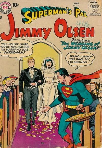 Cover of The Wedding of Jimmy Olsen