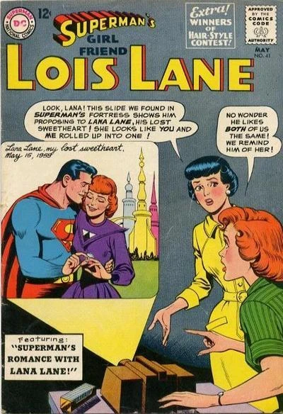 Cover of Superman's Romance with Lana Lane!