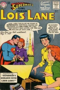 Superman's Romance with Lana Lane!