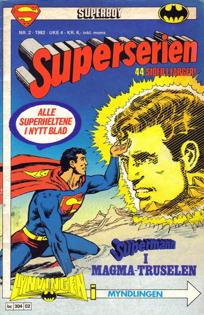 Cover of Superman I Magma-Truselen