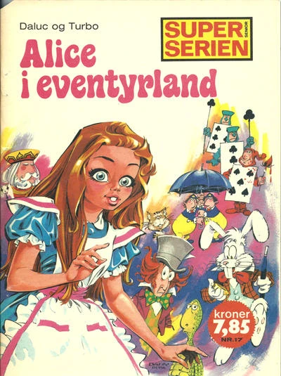 Cover of Alice i eventyrland