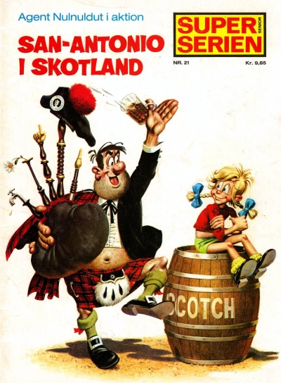 Cover of San-Antonio i Skotland