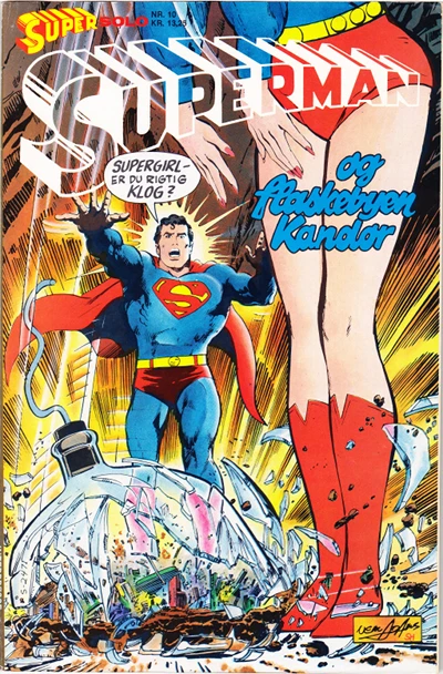 Cover of Superman og flaskebyen Kandor
