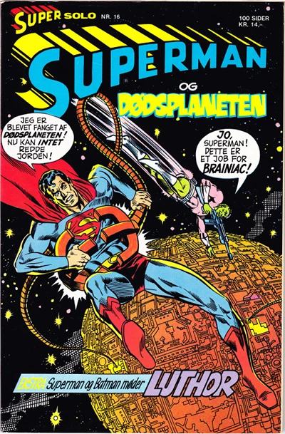 Cover of Superman og Dødsplaneten