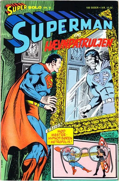 Cover of Superman og Hævnpatruljen