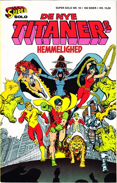 Cover of De Nye Titaners hemmelighed
