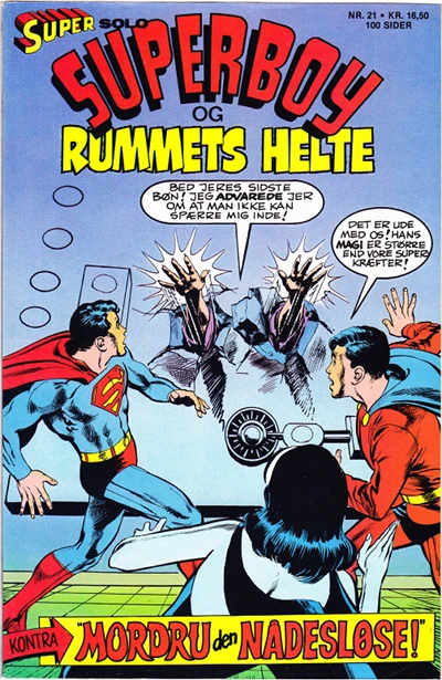 Cover of Superboy og Rummets Helte kontra Mordru den Nådesløse