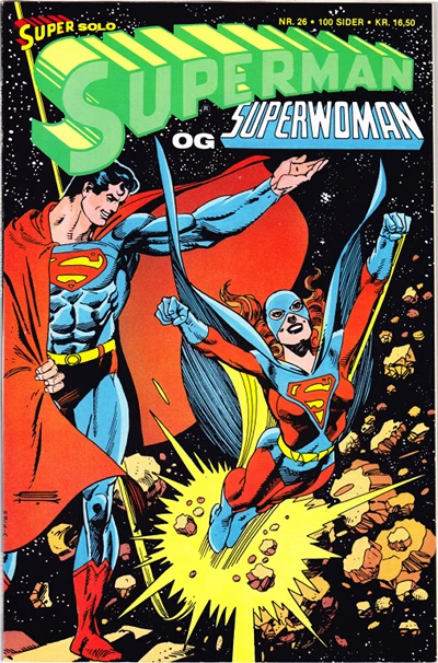 Cover of Superman og Superwoman