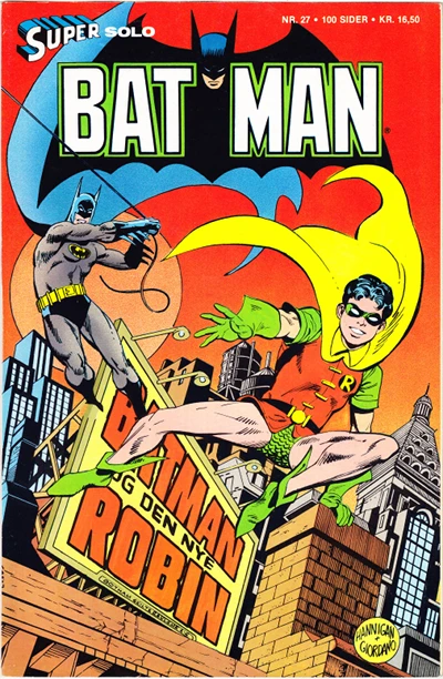 Cover of Batman og den nye Robin