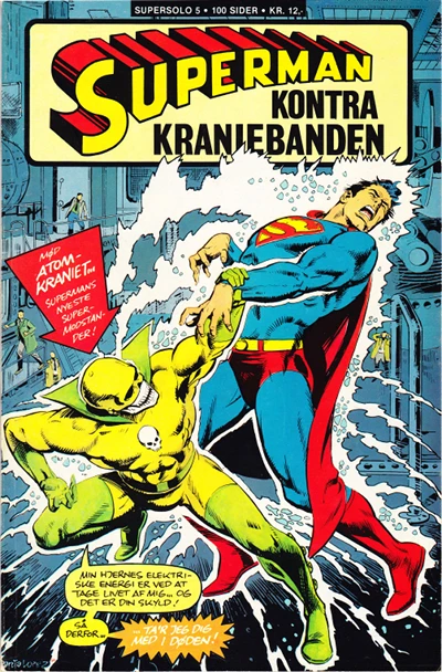 Cover of Superman kontra Kraniebanden