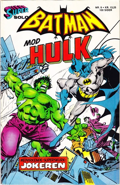 Cover of Batman mod Hulk