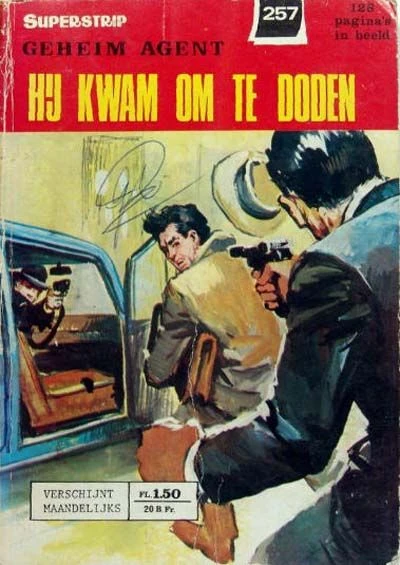 Cover of Geheim Agent: Hij Kwam om te Doden