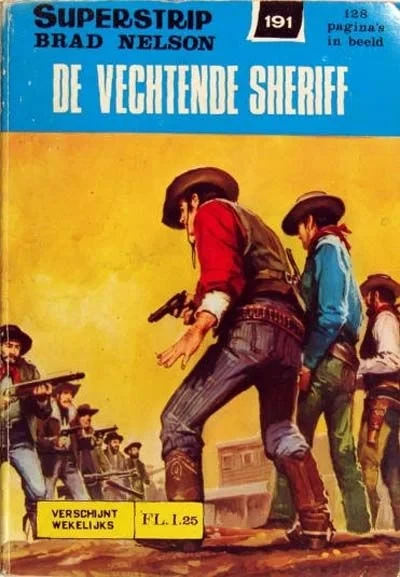 Cover of Brad Nelson: De Vechtende Sheriff