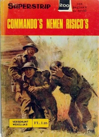 Cover of Commando's Nemen Risico's