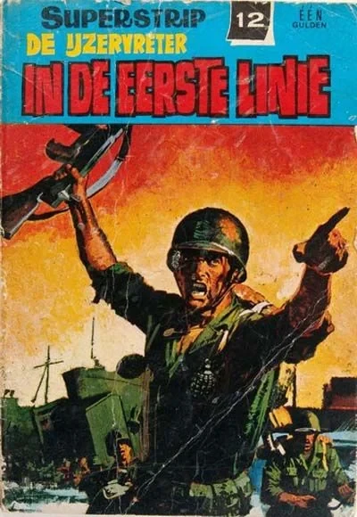Cover of De Ijzervreter: In de Eerste Linie