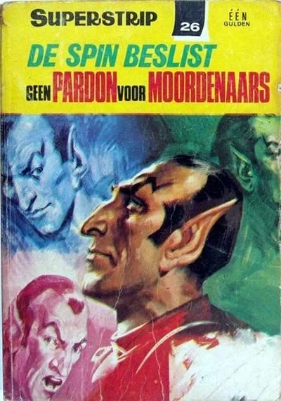 Cover of De Spin Beslist geen Pardon voor Moordenaars