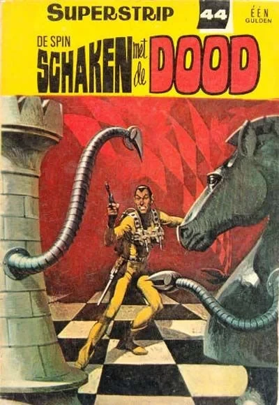 Cover of De Spin Schaken met de Dood