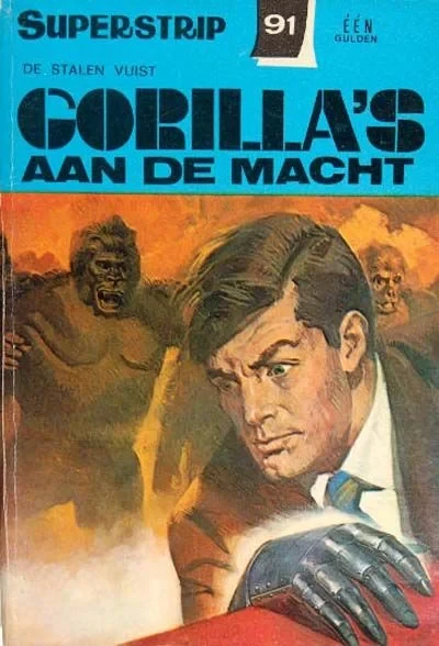 Cover of De Stalen Vuist: Gorilla's aan de Macht