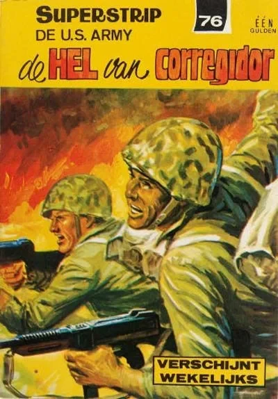 Cover of De U.S. Army: de Hel van Corregidor