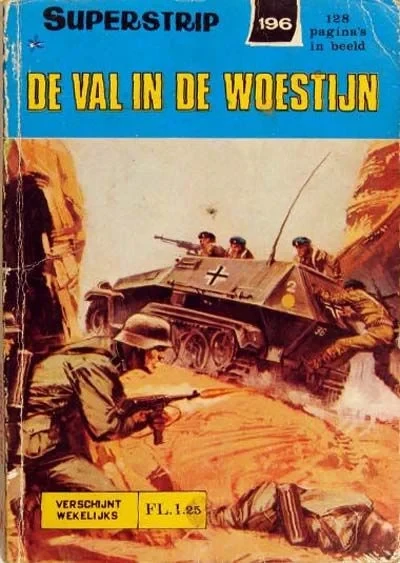 Cover of De Val in de Woestijn