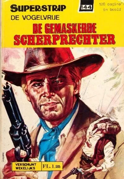 Cover of De Vogelvrue: De Gemaskerde Scherprechter