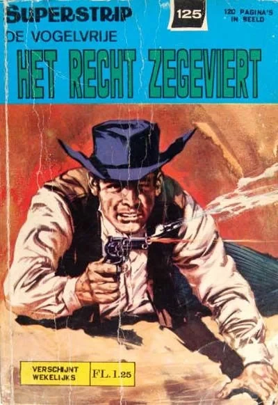 Cover of De Vogelvrue: Het Recht Zegeviert