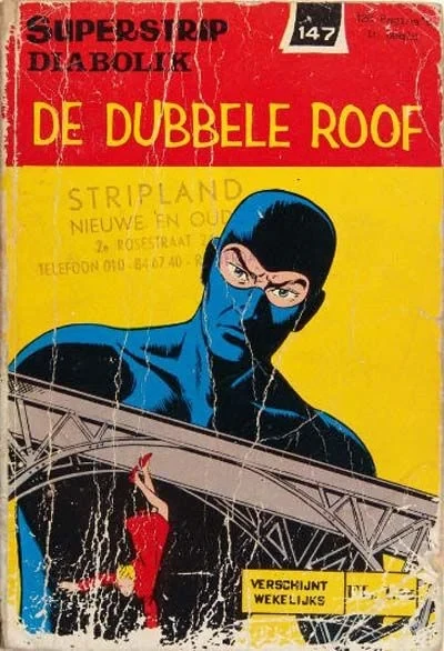 Cover of Diabolik: De Dubbele Roof