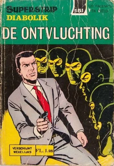 Cover of Diabolik: De Ontvluchting