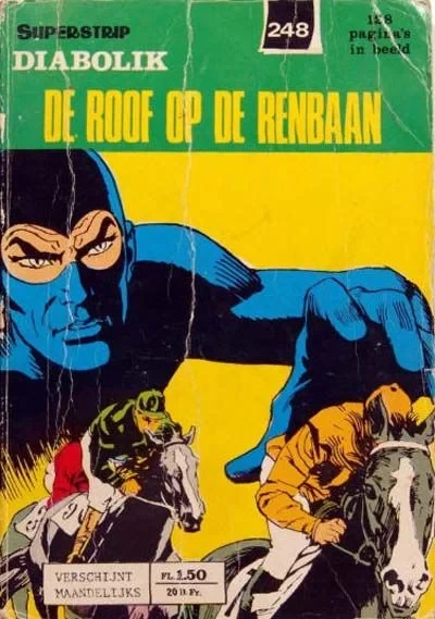 Cover of Diabolik: De Roof op de Renbaan