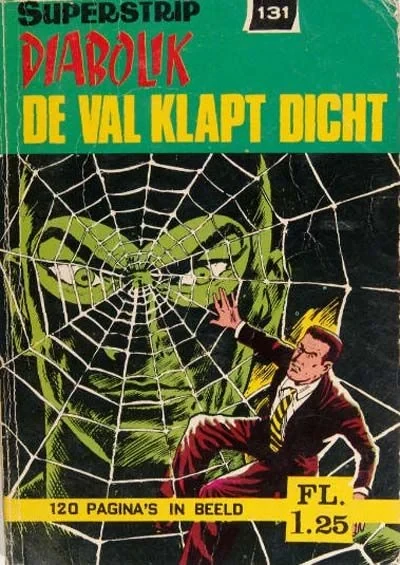 Cover of Diabolik: De Val Klapt Dicht