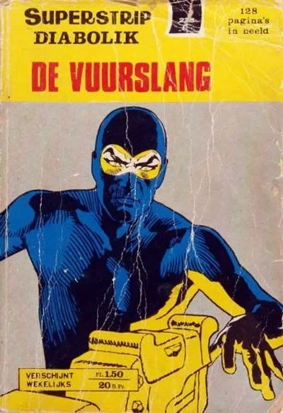 Cover of Diabolik de Vuurslang