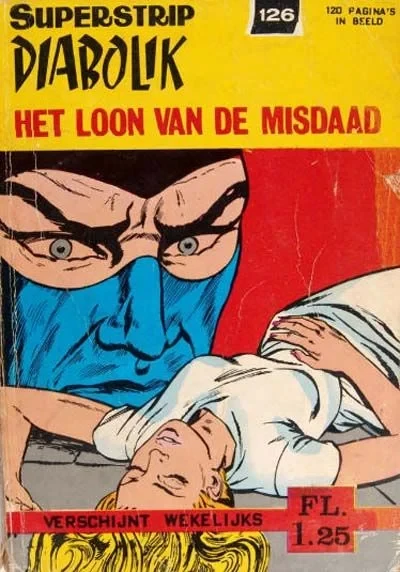 Cover of Diabolik: Het Loon van de Misdaad