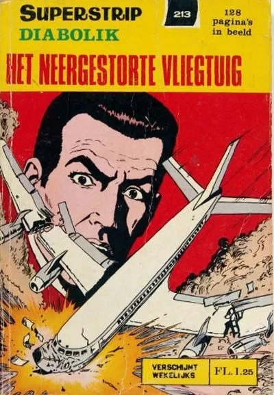 Cover of Diabolik: Het Neergestorte Vliegtuig