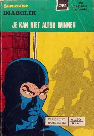 Cover of Diabolik: Je Kan Niet Altud Winnen